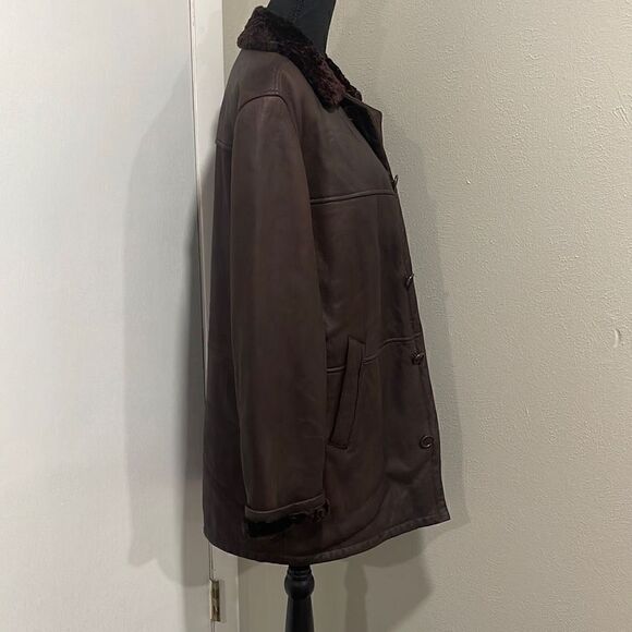 Valstar Milano Shearling Coat Men’s 48 - Picture 6 of 13